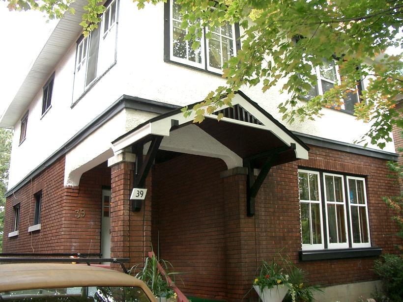 Front view of house